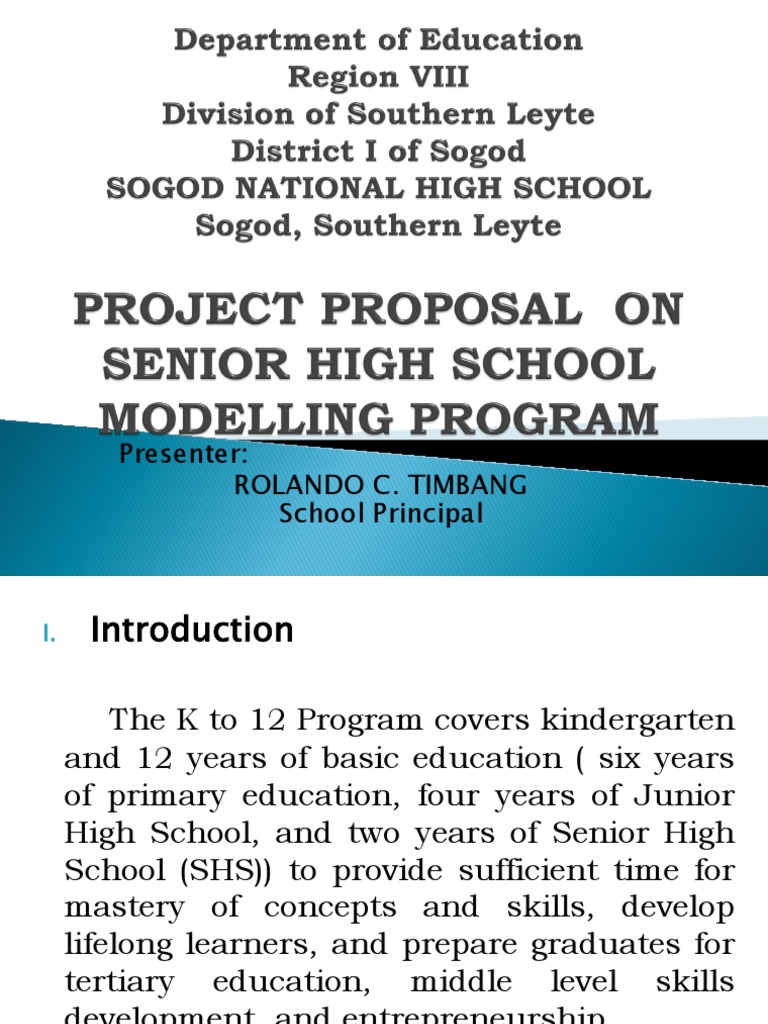Senior High School Program Overview | PDF | Secondary School | Curriculum