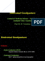 Sindromul Goodpasture: Centrul de Medicina Interna - Nefrologie Institutul Clinic Fundeni