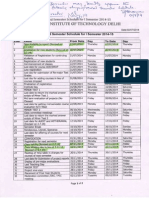 Revised Sem Schedule I 1415