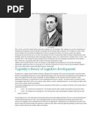 Vygotsky's Theory of Cognitive Development