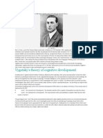 Vygotsky's Theory of Cognitive Development