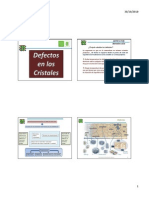 Defectos en Los Cristales