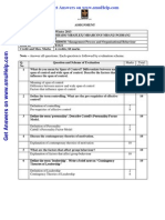 Note - Answer All Questions. Each Question Is Followed by Evaluation Scheme