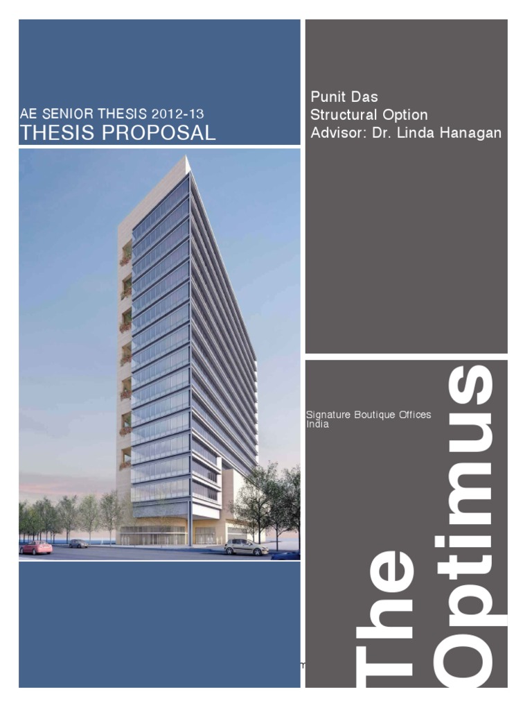 Optimus Structural Design Proposal | PDF | Reinforced Concrete | Column