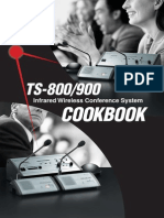 TOA Ts-800 Cookbook