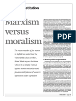 Marxism Versus Moralism: Prostitution