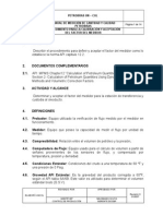 Pd 007procedimientoparalacalibracionyaceptaciondelfactordemedidor 120702162204 Phpapp01