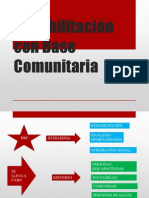 Rehabilitación Con Base Comunitaria