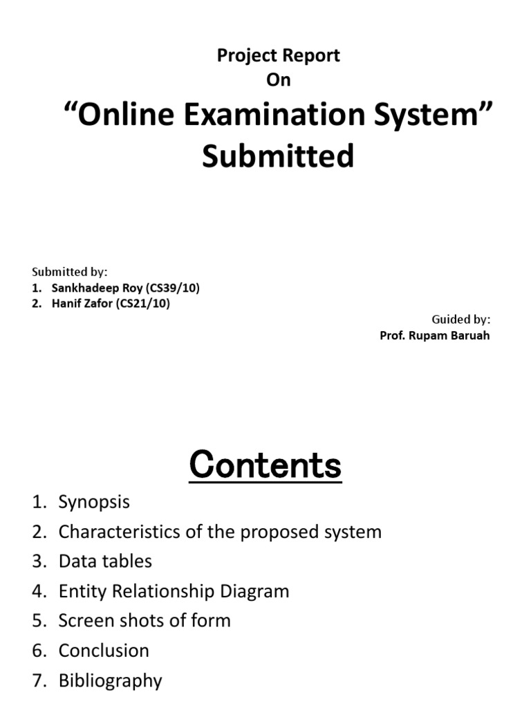 Online Examination System Overview | PDF | Simulation | Php
