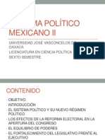 Sistema Político Mexicano II