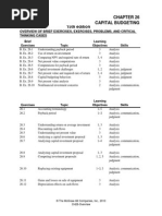 Download Chapter 26- Capital Budgeting by mbarecruit SN235224810 doc pdf