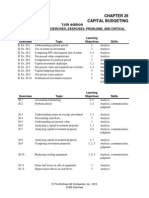 Chapter 26 - Capital Budgeting