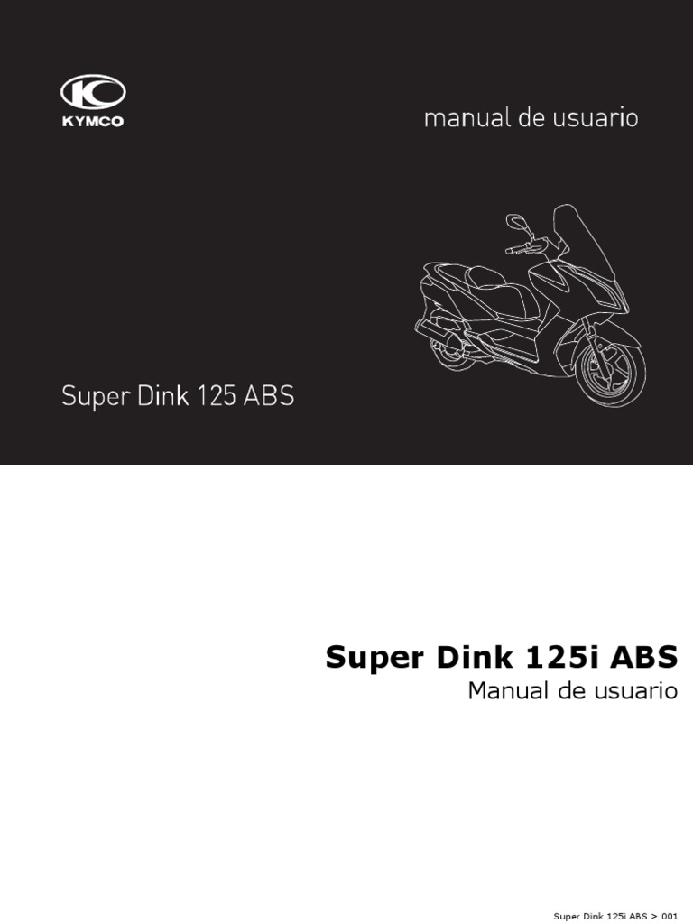 Superdink 125i Abs Manual