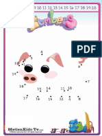 Unir Puntos Cerdo 1 20 Join Dots Pig