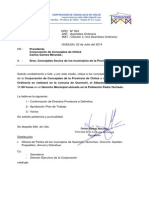 Ord. #4 Corporación de Concejales de Chiloé