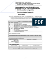 Formulario Ayudantias Segunda CICYT 2014