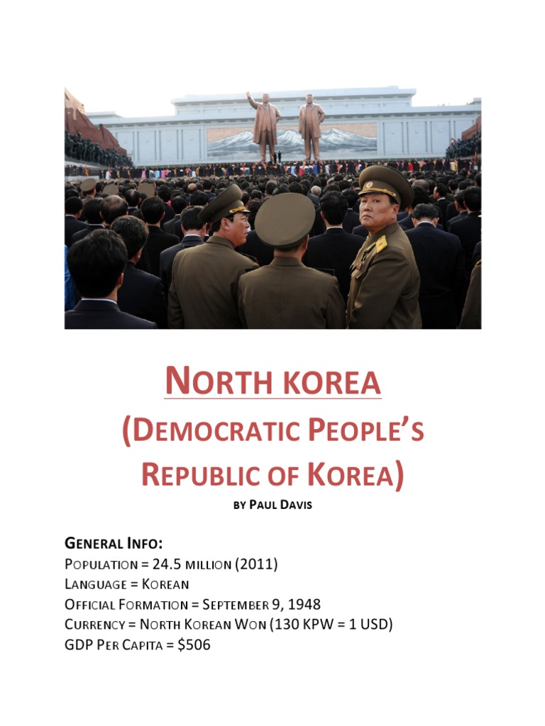 Overview of North Korea's History | PDF | Science & Mathematics