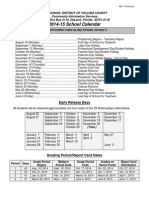 Volusia County Calendar 14-15