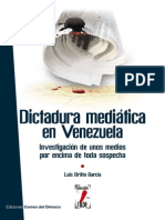 Dictadura Mediática en Venezuela