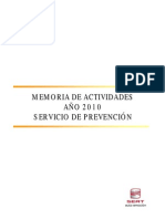 Memoria Actividades