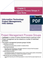 The Project Management Process Groups: A Case Study