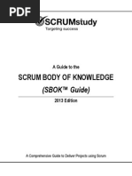 Scrumstudy Sbok Guide Toc