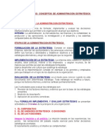 Resumen Conceptos de Adm Estrategica David Fred PDF