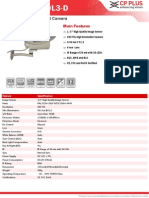 High resolution IR bullet camera with 600TVL 0.01lux sensitivity