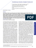 MEGA6: Molecular Evolutionary Genetics Analysis Version 6.0