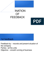 Defination OF Feedback