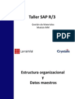 Gestión Materiales SAP R3 MM