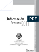 Infomacion General UNED 2011
