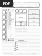 D&D Adventurer's League TOD Character Sheet