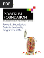 Download Brochure-2014 Powerlist Foundation Leadership Programme by Powerlist Foundation SN235253283 doc pdf