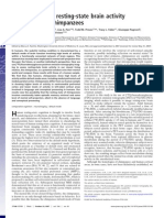 A Comparison of Resting-State Brain Activity in Humans and Chimpanzees (Rilling Et Al. 2007) AUTOPROYECCIÓN SIMILAR A HUMANOS