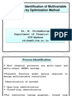 Closed-Loop Identification of Multivariable Systems by Optimization Method