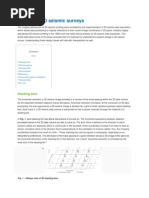 Designing 3D Seismic Surveys: Stacking Bins