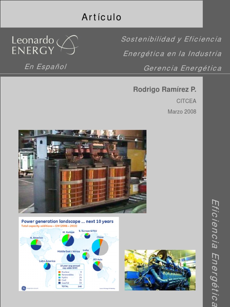 Eficiencia Energética en La Industria | PDF | Uso eficiente de energía ...