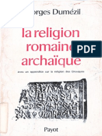 Dumézil. Georges - La Religion Romaine Archaïque