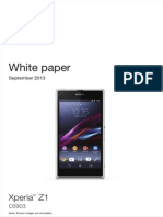 White Paper: Xperia Z1