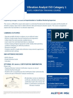 Alstom MSC VCAT1 Course Brochure