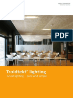 Troldtekt Lighting January 2013 UK