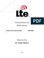 LTE Mobile Report Summary
