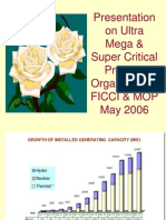 Presentation On Ultra Mega & Super Critical Projects Organized by Ficci & Mop May 2006