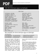An Chré Umhaois Agus Na Ceiltigh