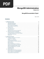 MongoDB Administration Guide