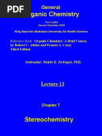 Download Lecture 13 - Stereochemistry by api-19824406 SN23526994 doc pdf