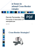 Current Issues in International Cross-Border I.P. Strategies