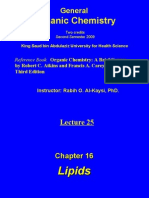 Lecture 25 - Lipids