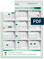 Calendario laboral 2011